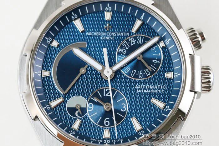 江詩丹頓 Vacheron Constantin 縱橫四海系列 多功能腕表 複刻版1222—SC型機芯 高檔男士腕表  wssb4044